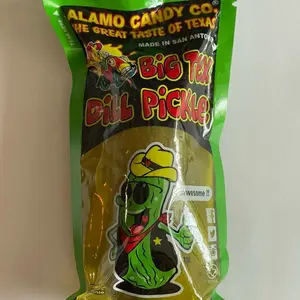 Big Tex Dill Pickle Alamo Candy - Snack, Sweet, Made in San Antonio