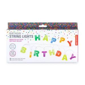 Happy Birthday String Lights
