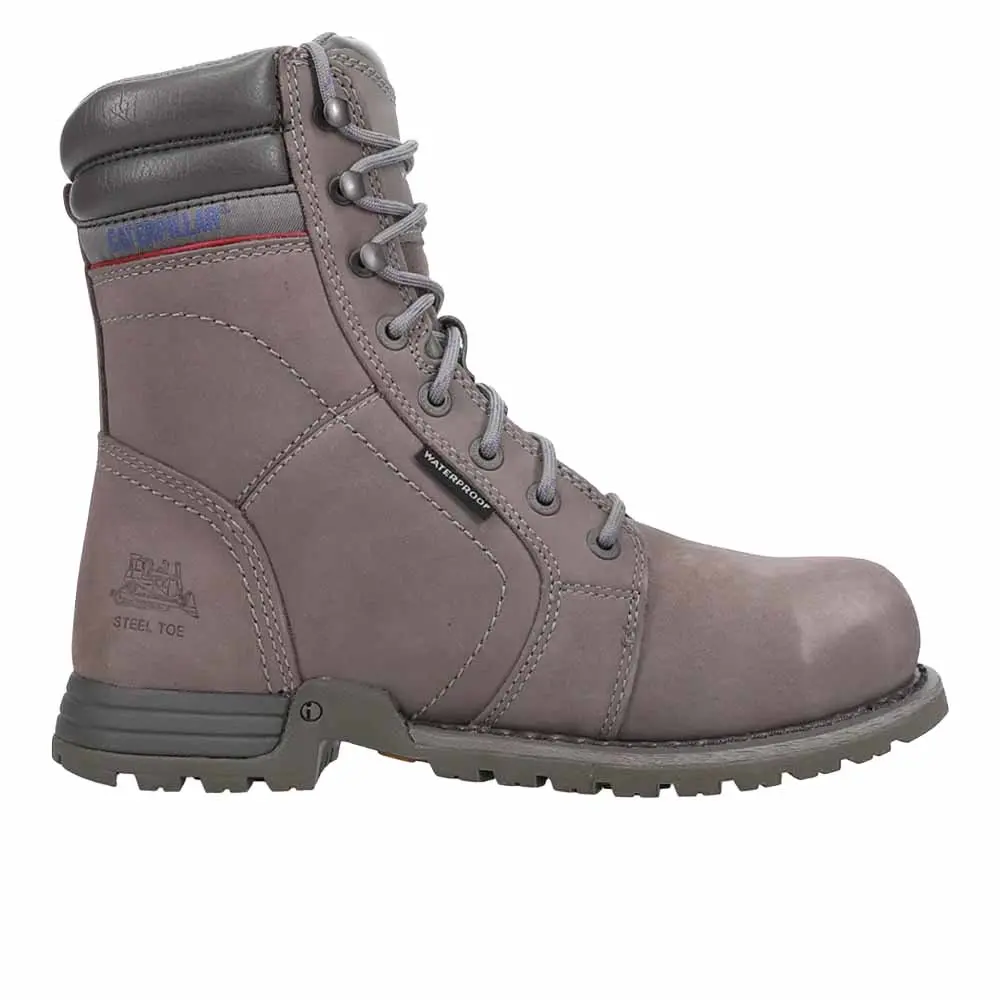 Caterpillar Womens Echo Waterproof Electrical Hazard Steel Toe Work/Duty - Grey Caterpillar Womens Echo Waterproof Electrical Hazard Steel Toe Work/Duty - Grey