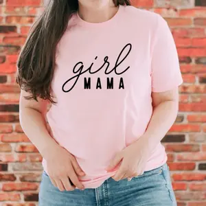 Short Sleeve Girl Mama t-shirt