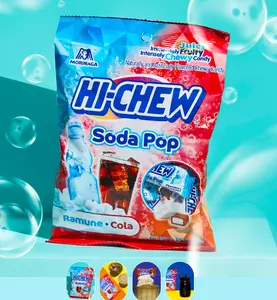MORINAGA Hi-Chew Soda Pop - Ramune & Cola - Chewy Candy Snack - 2.82oz - Natural & Artificial Flavors - Sweet & Refreshing - Japan Origin MORINAGA Hi-Chew Soda Pop - Ramune & Cola - Chewy Candy Snack - 2.82oz - Natural & Artificial Flavors - Sweet & Refreshing - Japan Origin