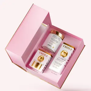 Vanilla Baby  Holiday Gift Box – The Perfect Treat for Vanilla Lovers – Hydrates, Brightens & Smooths Skin – Includes Body Oil, Shimmer Body Butter & Eau de Parfum