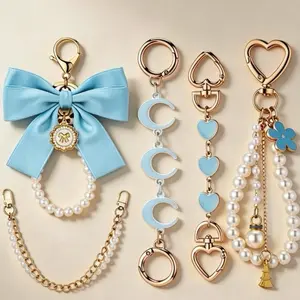 5pc Bag Extender and Keychain Charm Set