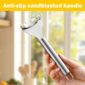 2 Counts Stainless Steel Corn Peeler, Corn Cob Stripper & Thresher with Ergonomic Handle Corn Cutter, Kitchen Gadget Cutter Tool for Removing Corn Kernels from Cob Smooth Safe Material