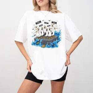 Nemo Seagull Mom Mom Mom Shirt, Nemo T Shirt, Mom Mom Mom Tee, Funny Finding Nemo Tee, Seagull Shirt, Unisex Short Sleeve Tee
