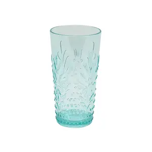 The Pioneer Woman 24-Ounce Sunny Days Teal Tritan Tumbler