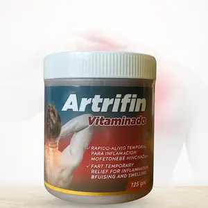 Artrifin Vitaminado Balm 125g Fast Acting Muscle Joint Relief Uso Externo for Pain Relief Uso Externo para gel Dolor