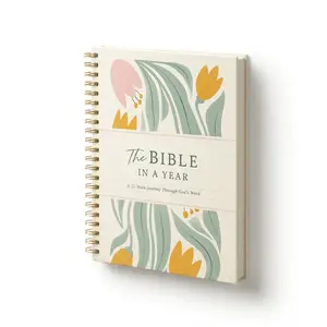 Women's Bible In A Year Devotional - Spiral Bound, 52-Week Chronological Scripture Reading Plan, Daily Reflection & Bible Study Companion