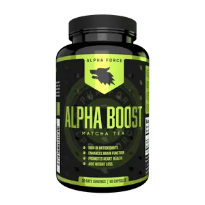 Alpha Boost Matcha Energy | The All-Natural Unstoppable Energy Kick | Banish Brain Fog, Crush Low Drive & Stand Firm Against Mediocrity | Reignite Focus, Conquer Each Challenge | Unleash Elevated Performance & Unshakable Confidence—No Crash, Own Your Day