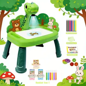 Party Gifts Home Supplies/Festive & Party Supplies/Party Bags & Gifts/Drawing Projector for Kids, Art and Crafts, Drawing Board with Music, Color Pens, Pencils, Crayons, Scrapbook, Unicorn Sticker Book, Ideal Toy for 3+ Year Old Girls & Boys (Unicorn Kit)