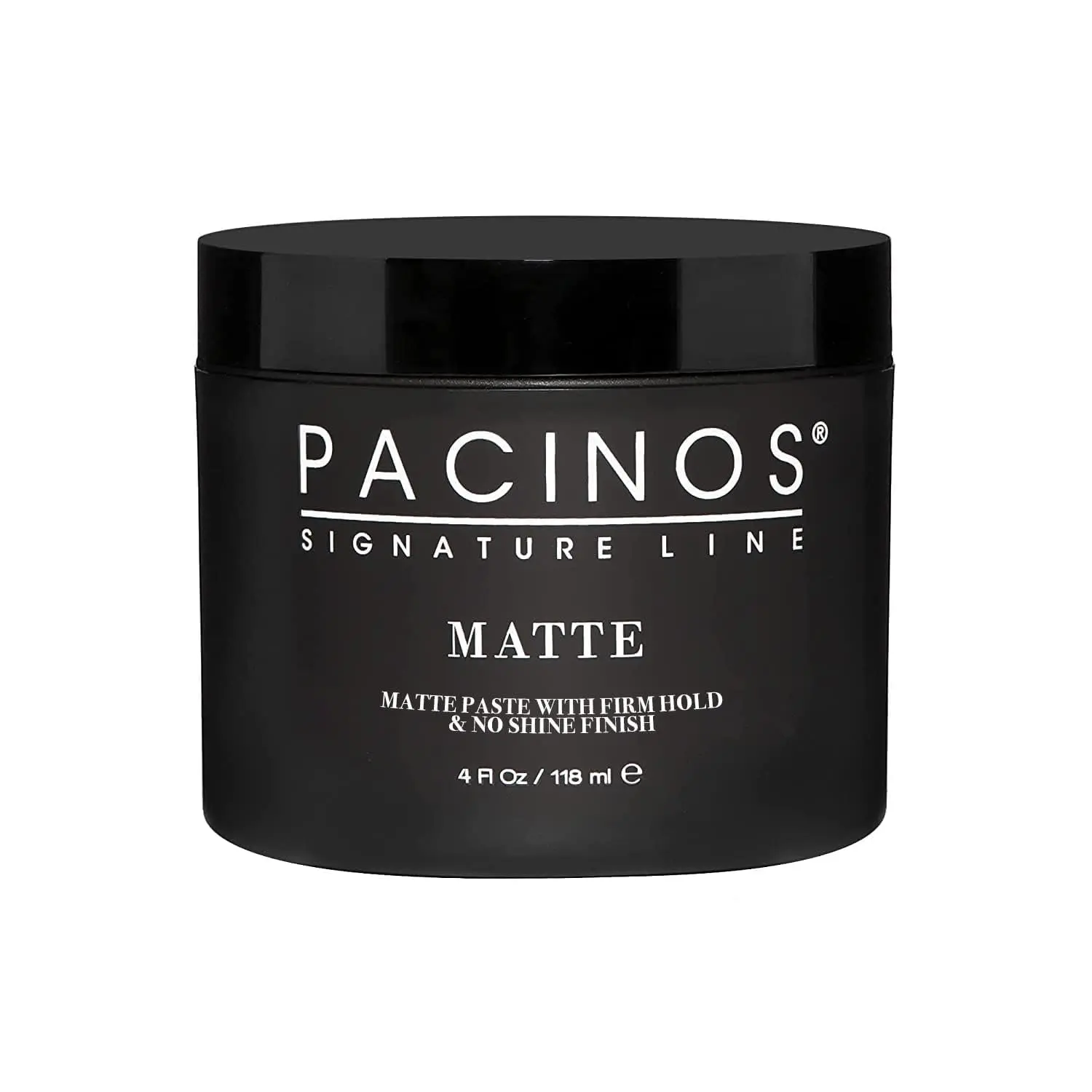 Matte Hair Paste for Men, Firm Hold, No Shine, Styling Wax, 4 fl oz | Matte paste, sculpting texture, flake-free finish, long-lasting control, all hair types, easy definition