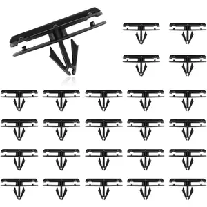 25PCS Car Fender Clips,Replaces OEM # 68039280 -AA Car Clips Fasteners Compatible with Jeep Wrangler JK Unlimited JK Ram,Ideal Fender Flare Clips for Fastening Car Accessories