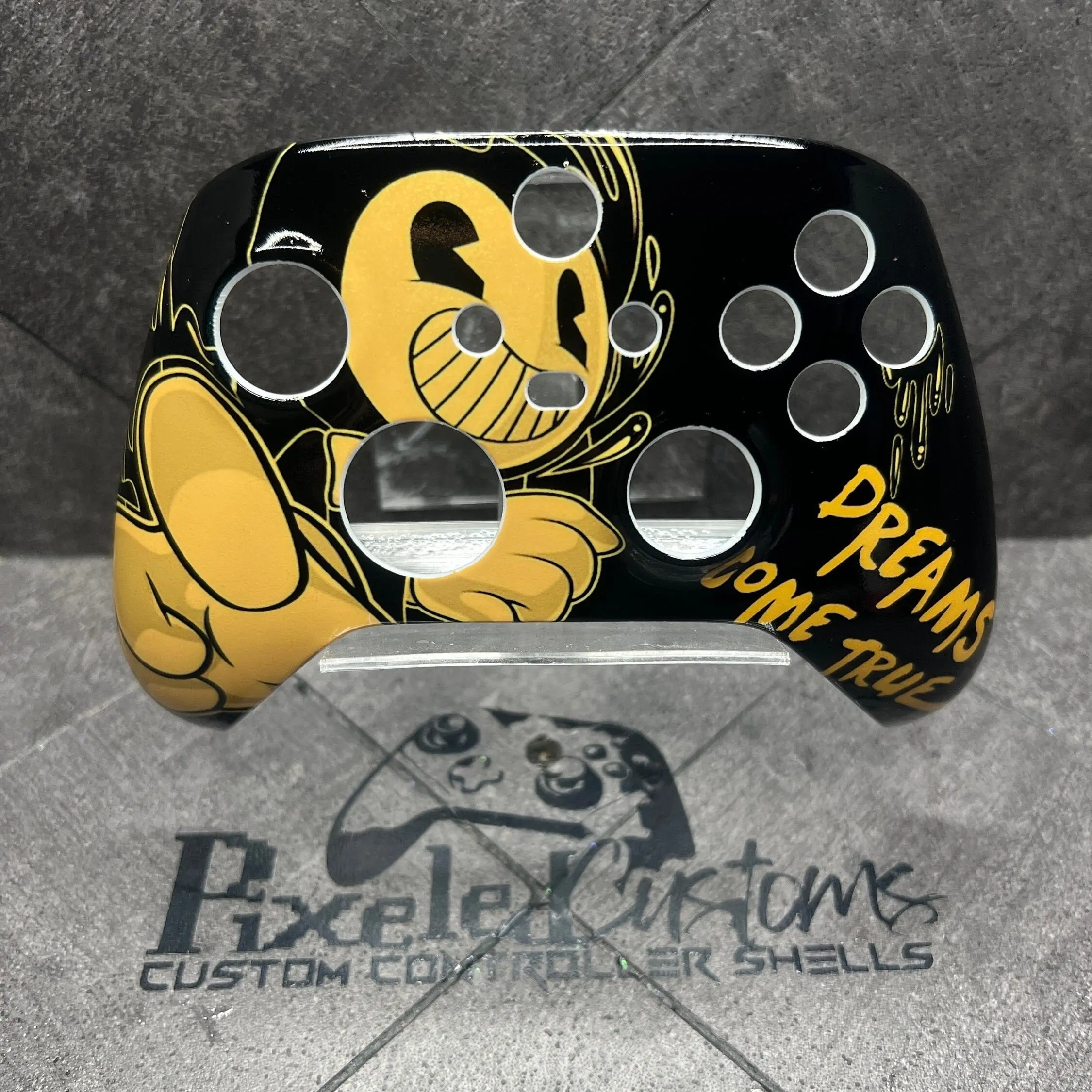 Bendy the Ink Machine Controller Shell for Xbox S/X Front Housing Faceplate