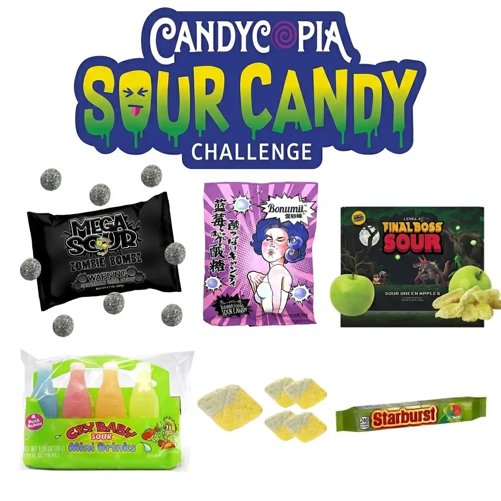 Candycopia Sour Candy Challenge 2026 (At-Home Edition)