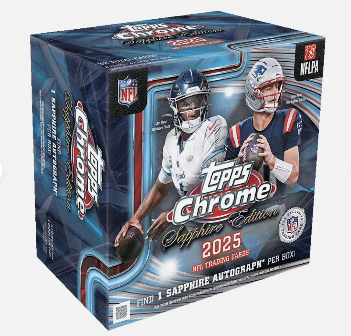 2025 Topps Chrome Sapphire Football