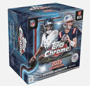 2025 Topps Chrome Sapphire Football