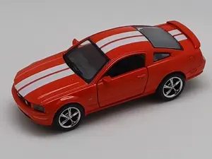 5" 2006 Mustang GT Ford Hardtop 1/38 Scale Diecast Car (Red)