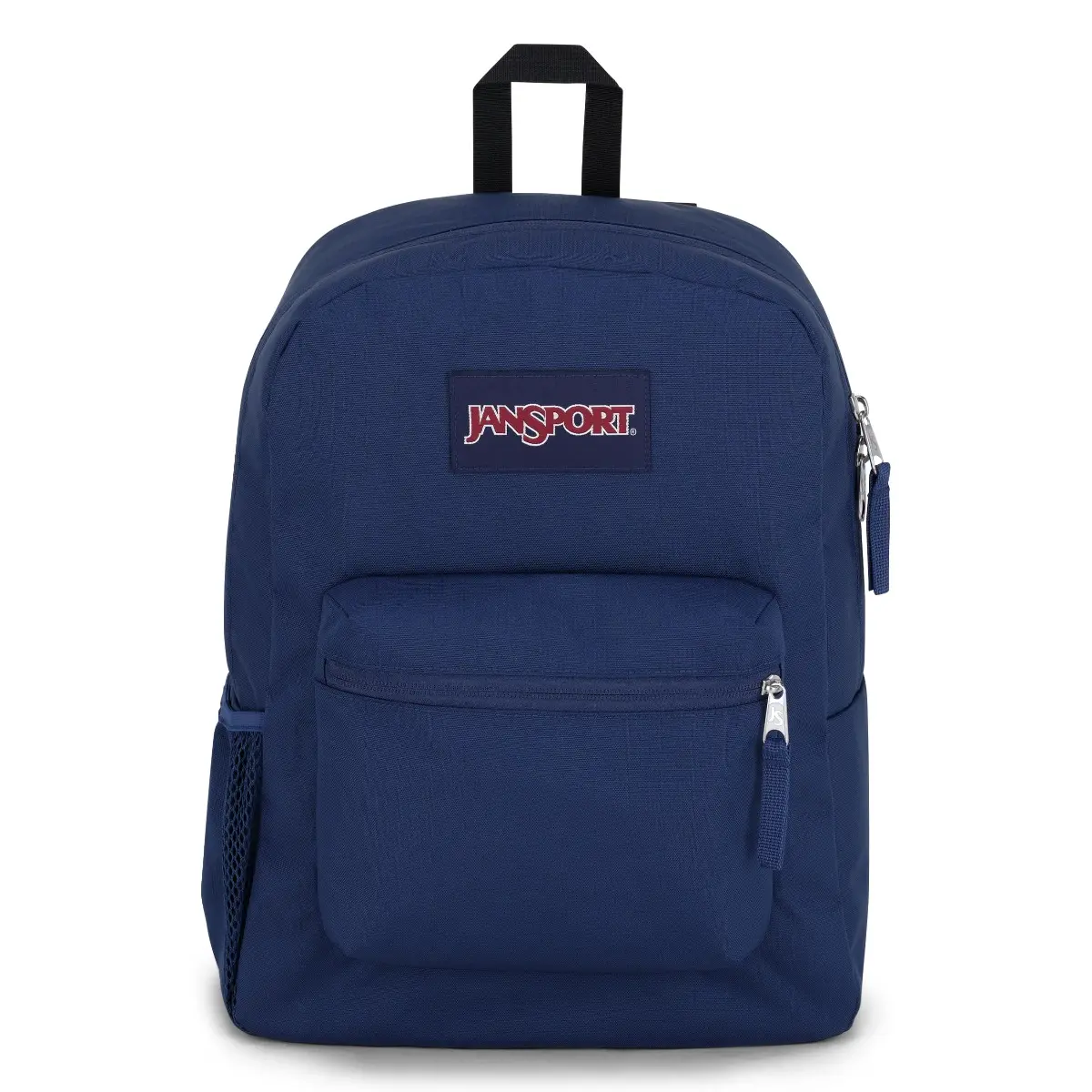 JanSport Cross Town Backpack - Simple Bag for Everyone with 1 Main Compartment, Front Utility Pocket - Premium Class Accessories - Black