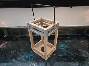 Home Decor, wooden lantern box