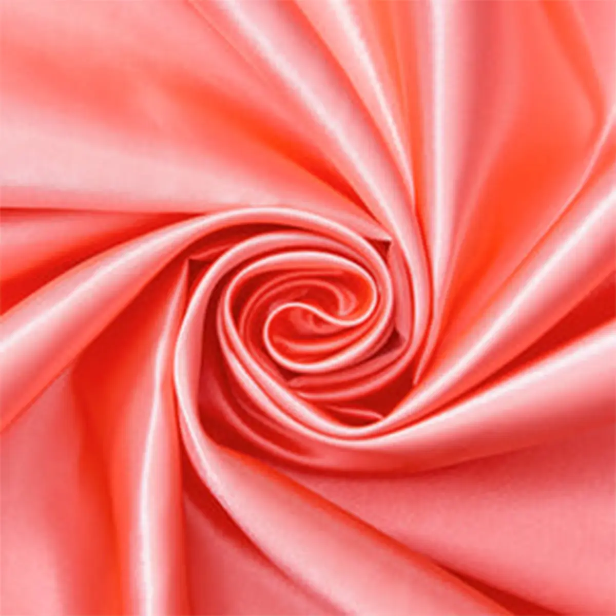 Coral Duchess Charmeuse Satin—Rich Silky 100% Polyester—58" Wide