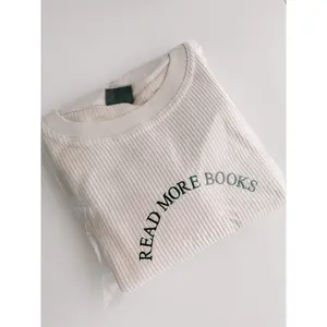 Read More Books Corded Crewneck