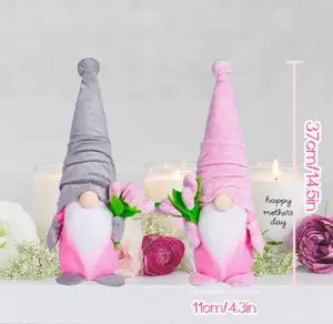 Easter Decorations: Ins Adorable Rabbit Easter Egg Resin Figurine