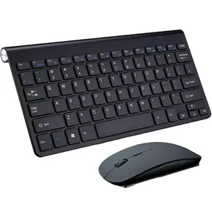 Sanoxy Mini Wireless Keyboard and Mouse Set for Windows, iOS, and Mac - Compact, Lightweight Design, USB Interface, and 2.4GHz Wireless Connectivity