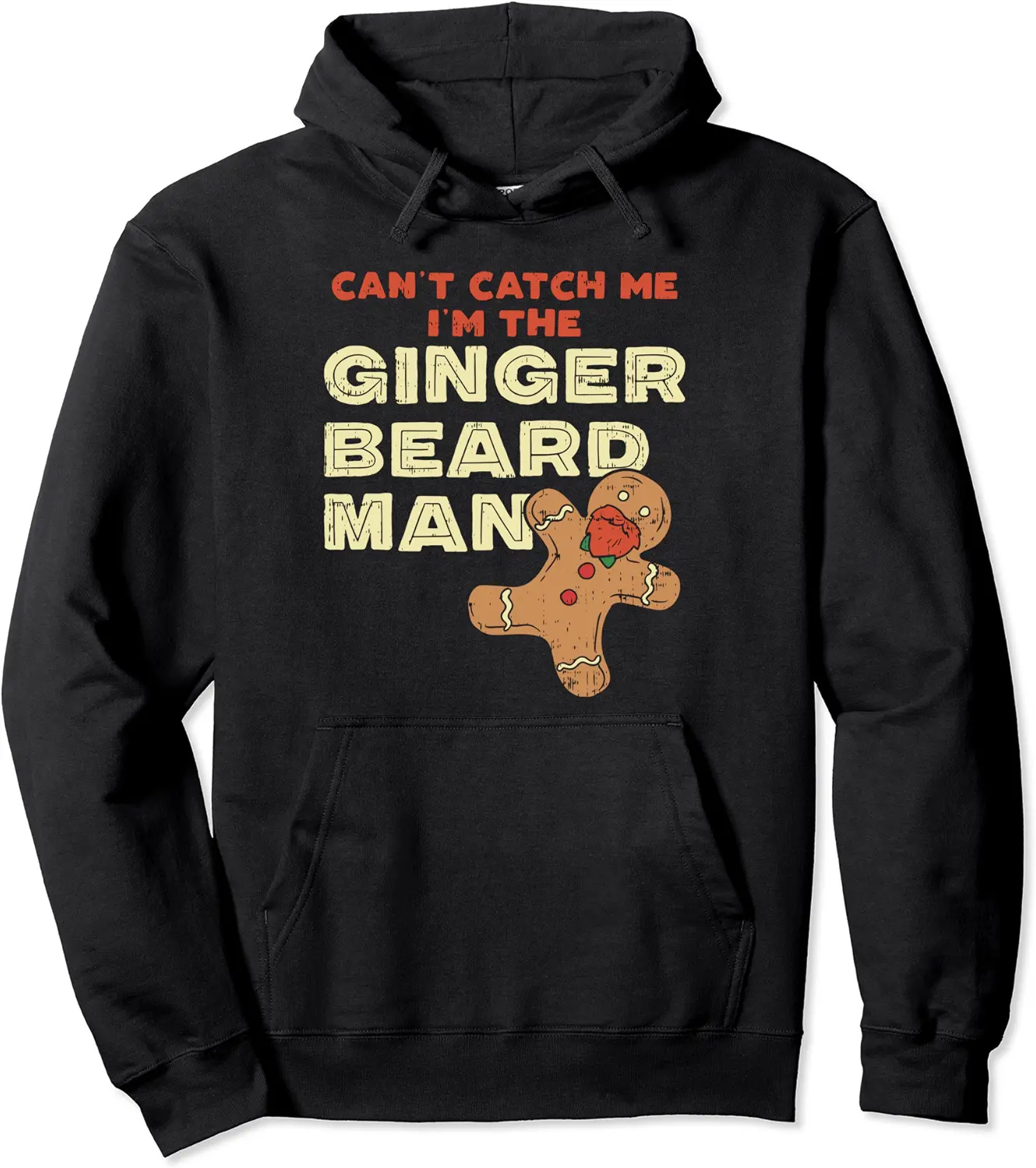 Ginger Beard Man Shirt, Funny Gingerbread Man Pullover Hoodie - Yoandymira Shop 77B07SY4HV88