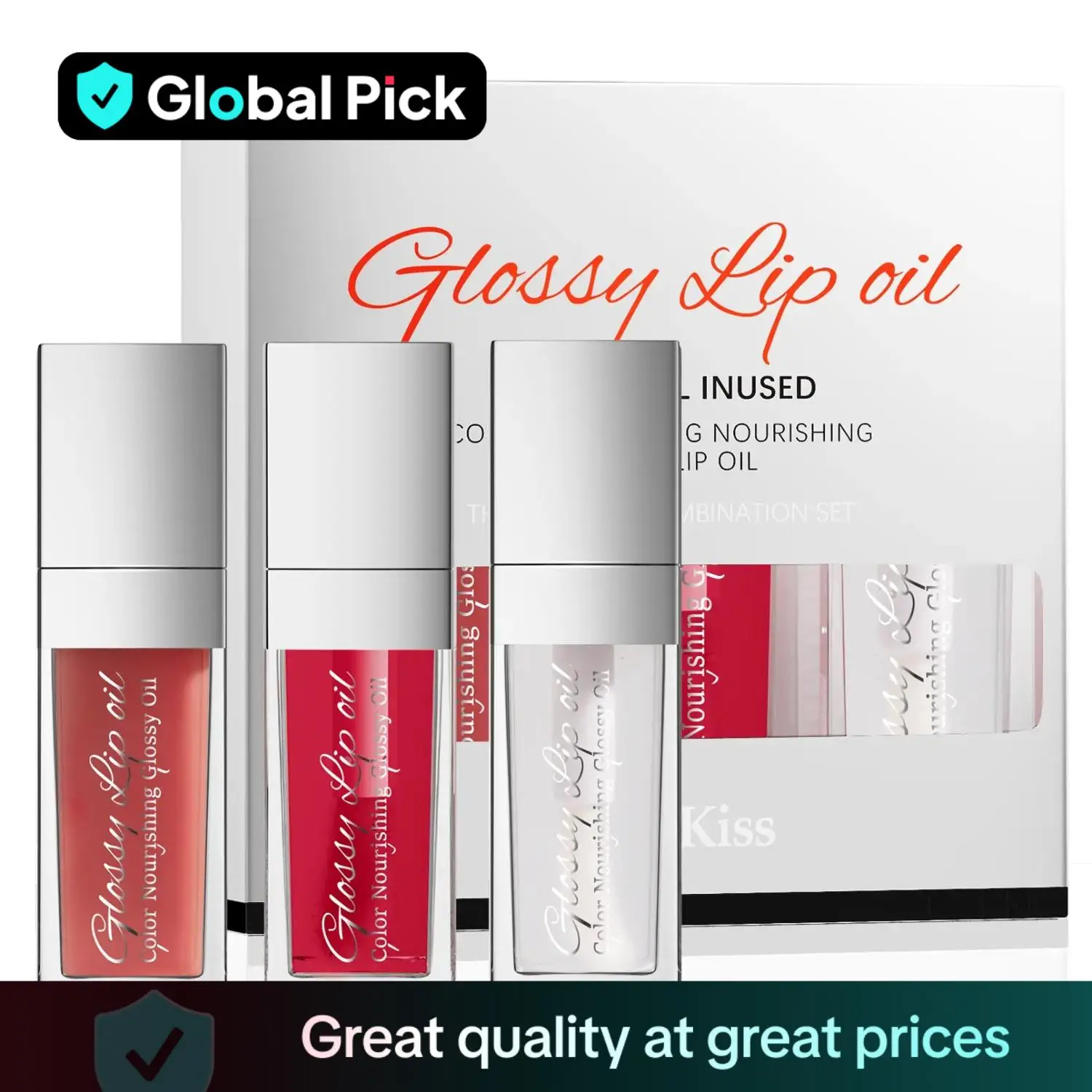 Juicy Moisturizing Lip Oil, Long Lasting Tinted Mirror Glossy Lip Glaze Stick, Lip Care Products for All Occasions Makeup, Cosmetic