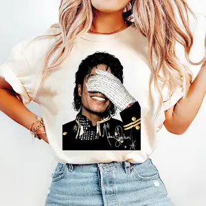 Signature Michael Jackson Glove Graphic Tee, Michael Jackson v4 Youth Shirt, Michael Jackson King of Pop Unisex T-Shirt