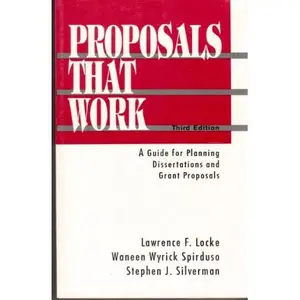 USED-Proposals That Work: A Guide for Planning Dissertations and Grant Proposals by Lawrence F. Locke (Paperback)