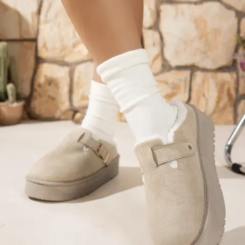 Women's Fluffy Slippers with Arch Support, Comfortable Open-Toe Design, Stylish PU Leather Home Shoes, Perfect Gift for Daily Wear, House Shoes, Indoor Slipper, Casual Home Slippers