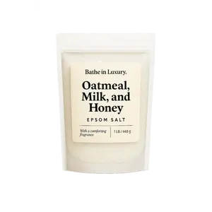 Oatmeal, Milk, and Honey Epsom Salt – Comforting & Nourishing Bath Soak