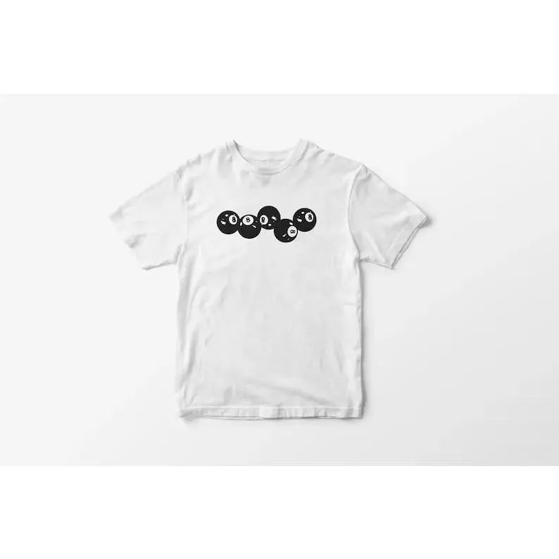 8 Ball Graphic Tee - Y2K Trendy Unisex T-Shirt