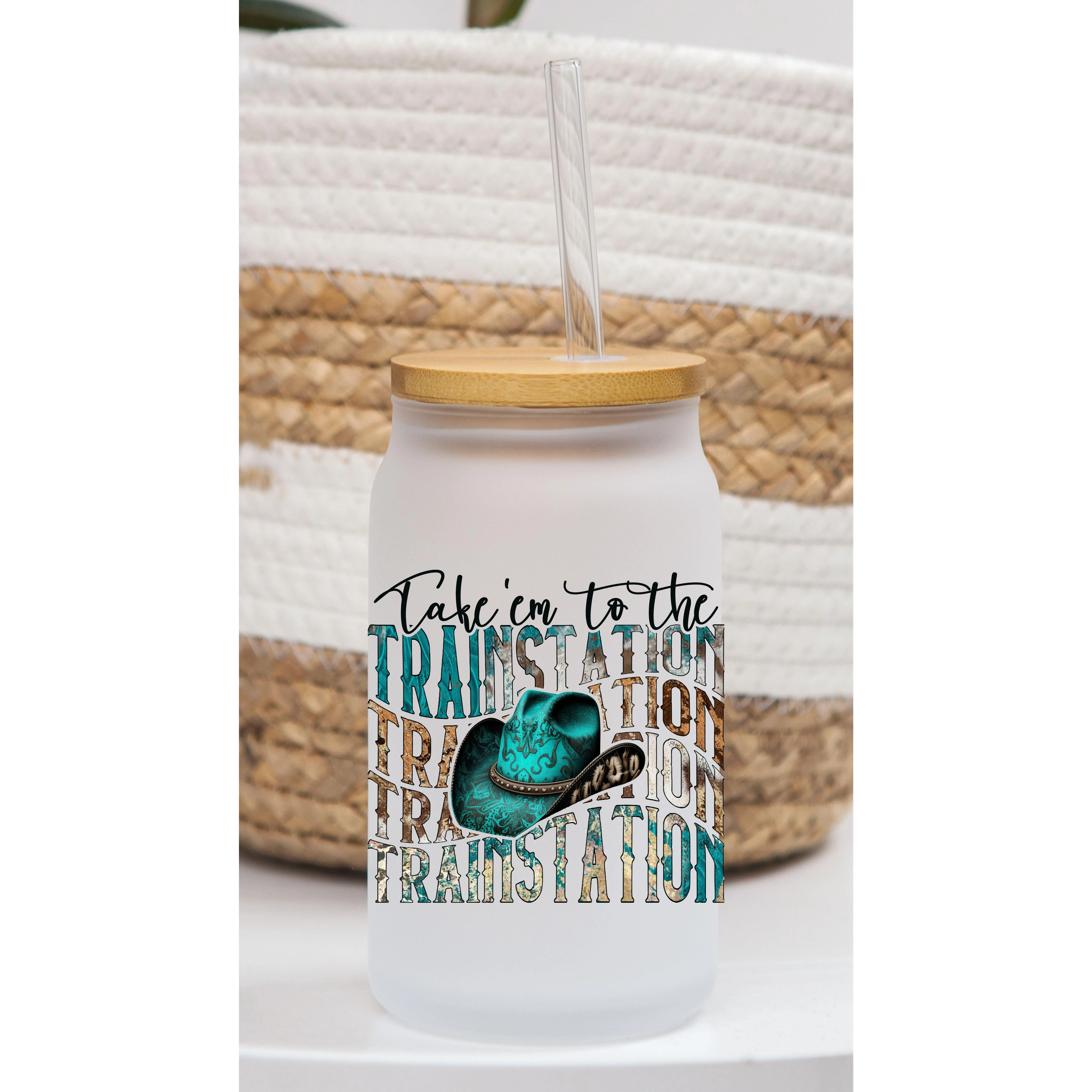 16 oz Frosted Glass Can | Yellowstone (3 Options)
