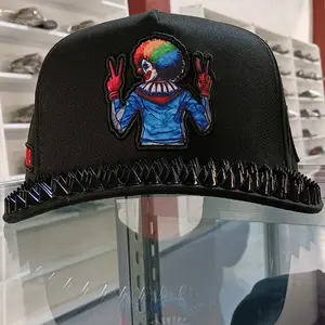 ANTRAX CLAVE #01 WITH SPIKES    GORRA/HAT       100% ORIGINAL AND GUARANTEED QUALITY J/A