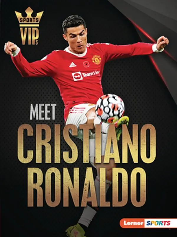 Used Biography Paperback Book - "Meet Cristiano Ronaldo: World Cup Soccer Superstar" by David Stabler (0.22 lb) - English, for Sports Fans to Learn About Ronaldo