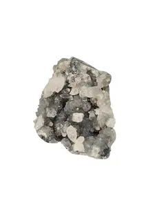 Apophyllite & Chalcedony Raw Crystal Cluster