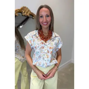 Seashell Symphony Top