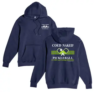 Coed Naked Pickleball Hoodie