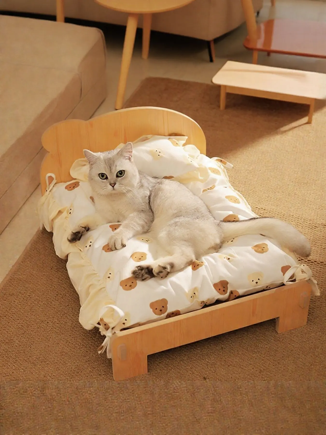 Wooden Pet Bed