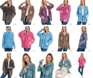 Waffle Acid Wash Sacket