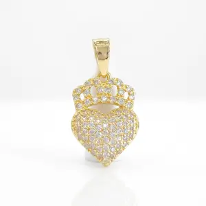 Heart Crown Pendant