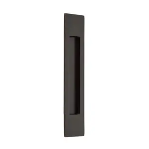 212 MAIN Emtek 220310US10B 10 in. Modern Rectangular Flush Pull, Oil Rubbed Bronze Door Hardware