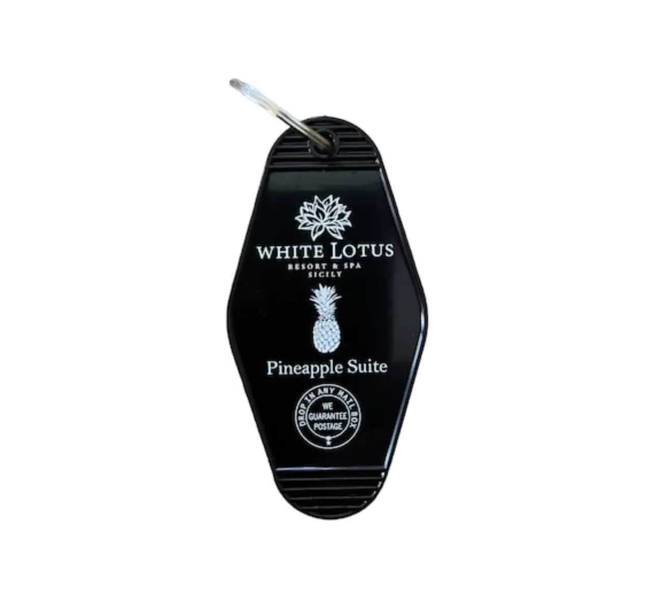White Lotus TV show inspired keytag/keyfob
