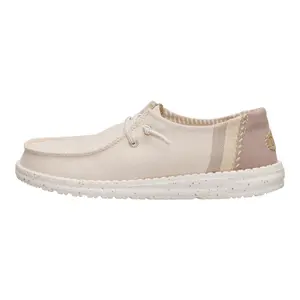 HEYDUDE Wendy Break Brushed Linen - Comfortable Slip on Shoes HEYDUDE Wendy Break Brushed Linen - Comfortable Slip on Shoes