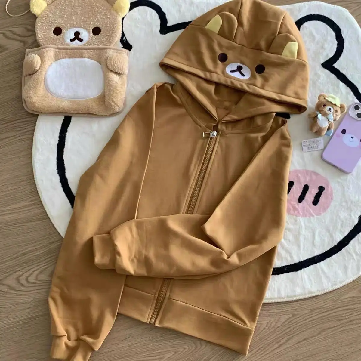 brown long sleeve