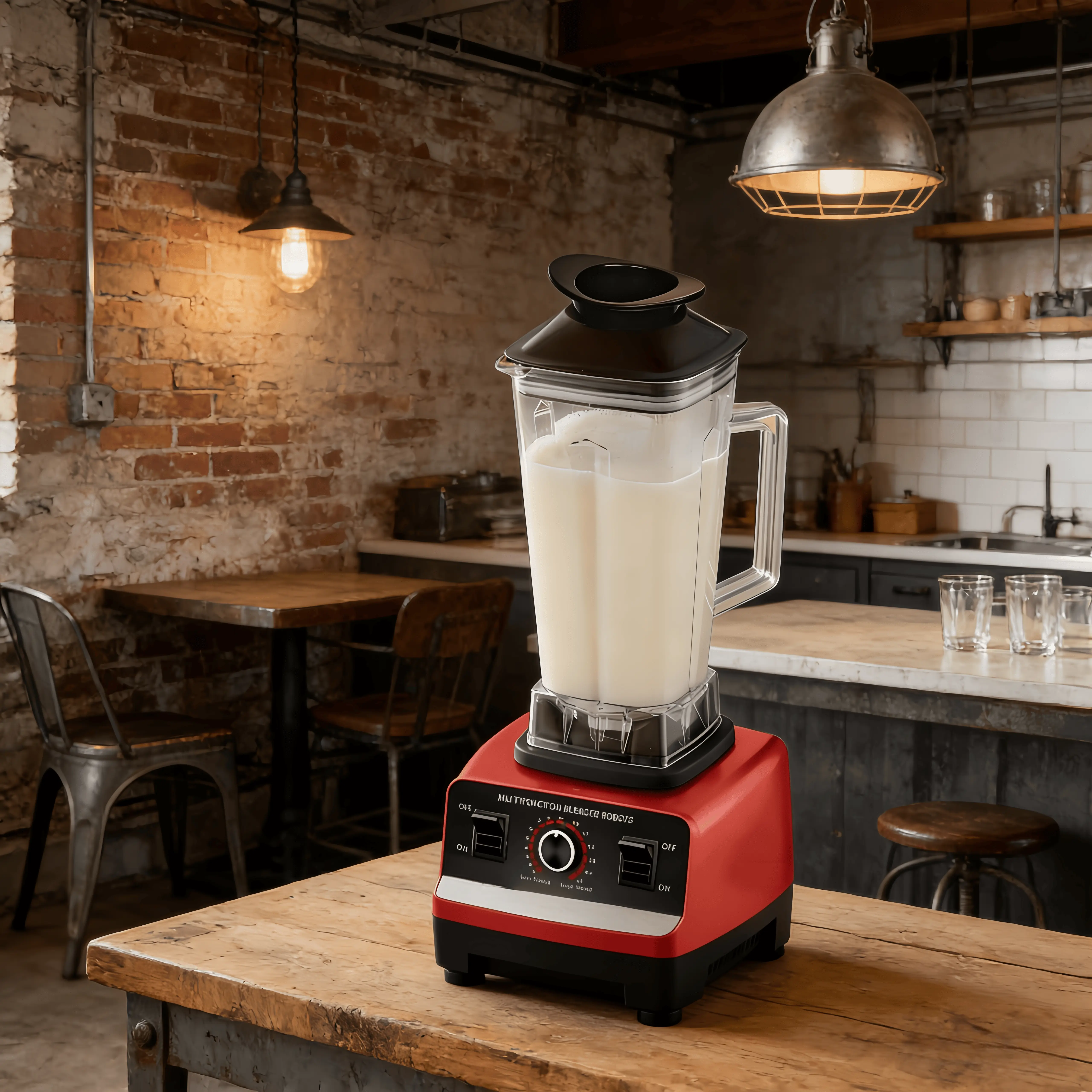BPA-Free Jug Blender for Shakes & Favorite Drinks - Includes 6 Free Matching Gifts, Bpa Free Jug Blenders