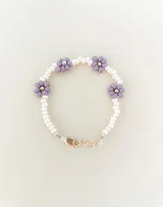 Mom and Me Flower Bracelet – Gold-Filled, Hypoallergenic & Everyday Wear