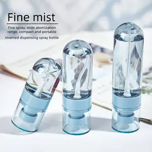 3PCS Toner Makeup Water Cleansing Water Essence Ultra-Fine Mist Premium Flip-Top Press Portable Refill Bottle
